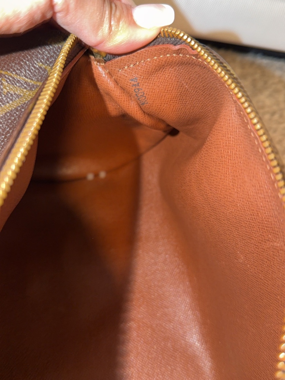 Louis Vuitton Papillon Shoulder Bag GM Brown Leather - Picture 8 of 8
